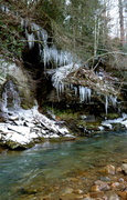 3rd Feb 2013 - Icicles over Stoney Creek