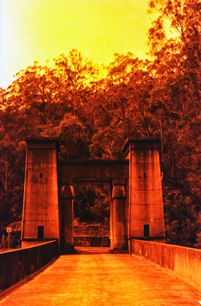 Gateway on the Avon Dam by peterdegraaff