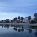 Reflection at sunset, Colonial Lake, Charleston, SC by congaree