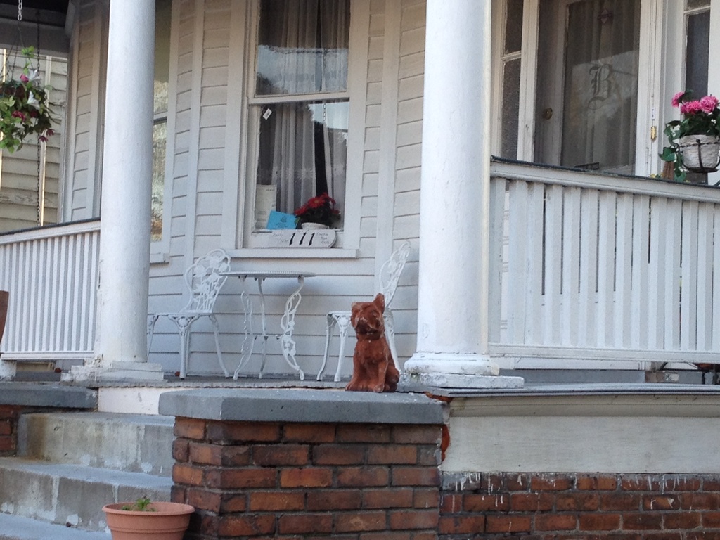 Porch, Wraggborough neighborhood, Charleston, SC by congaree