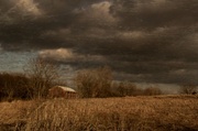 8th Feb 2013 - Barn & Hillside Canvas