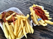 9th Feb 2013 - Currywurst & Chips..