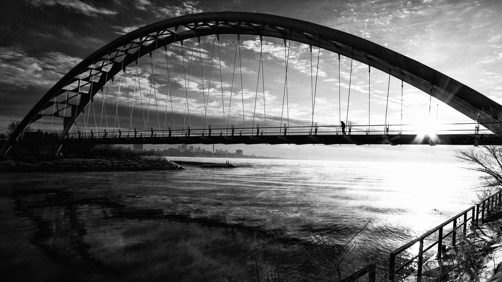 the Humber River Bridge by northy
