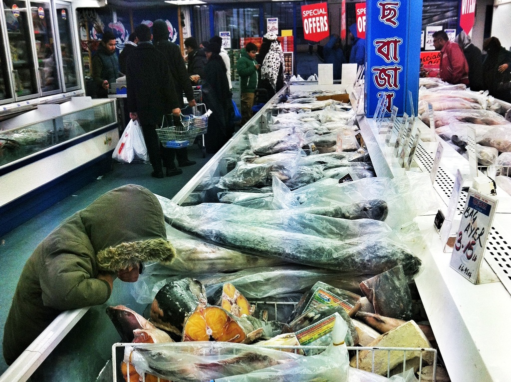 Bengali Fish Bazaar by andycoleborn