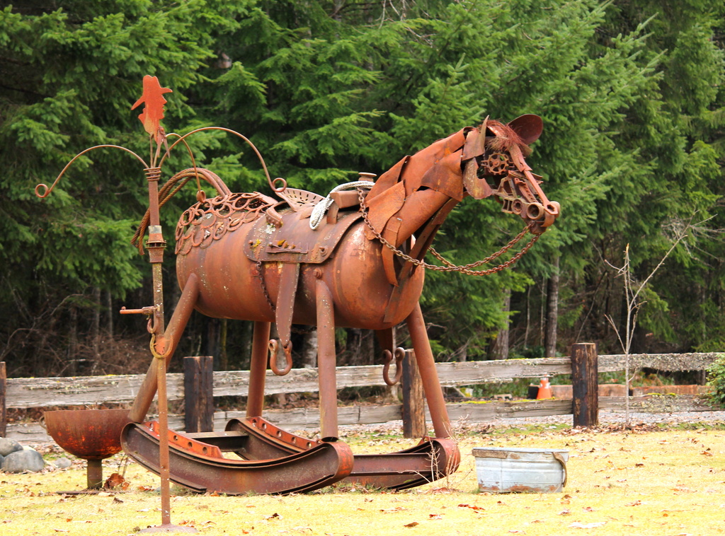 Rusty horse by jankoos