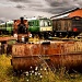 The ramshackle railway station by vikdaddy