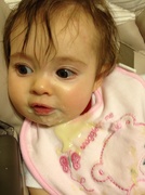 10th Feb 2013 - Our first attempt at solid foods!