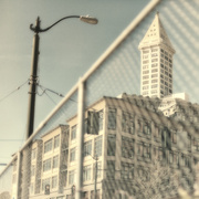 10th Feb 2013 - The Majestic Smith Tower In The Background And Tashiro Kaplan Building in Front