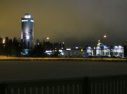 24th Jan 2013 - Water Tower with weather radar