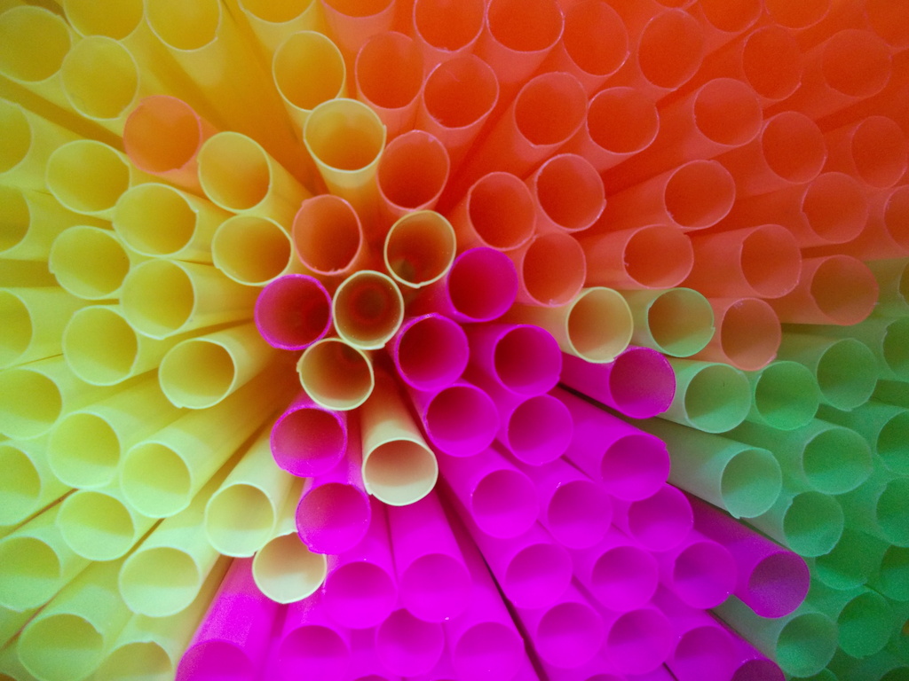 Neon straws. by richardcreese
