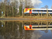 15th Feb 2013 - speedy 'reflection' : the London to Bournemouth