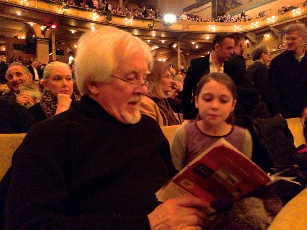 With Grandpa at the Ballet by taffy
