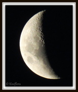19th Feb 2013 - Crescent moon