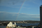 18th Feb 2013 - Rainbow over Sydney's Opera Hose