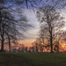 Broughton Castle sunset by jantan