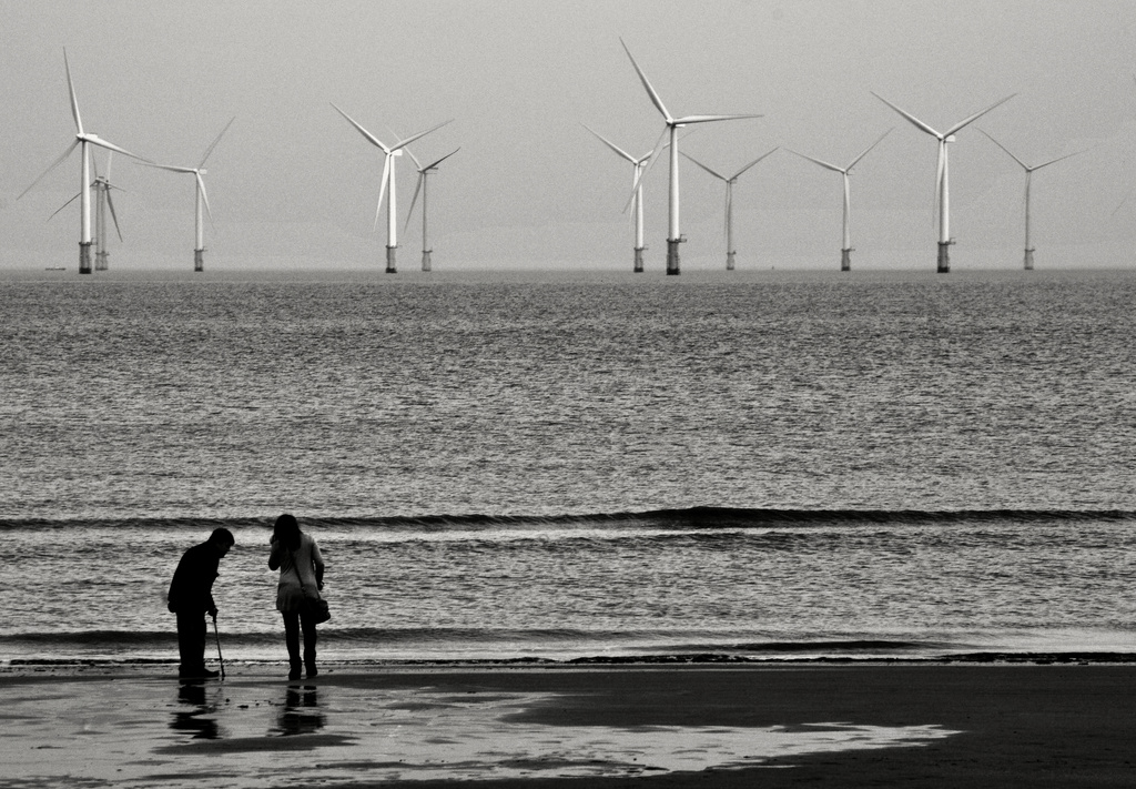 Coastal Wind farm ~ 4 by seanoneill