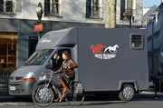 19th Feb 2013 - Paris' transportation: subway, bicycle, horse? 