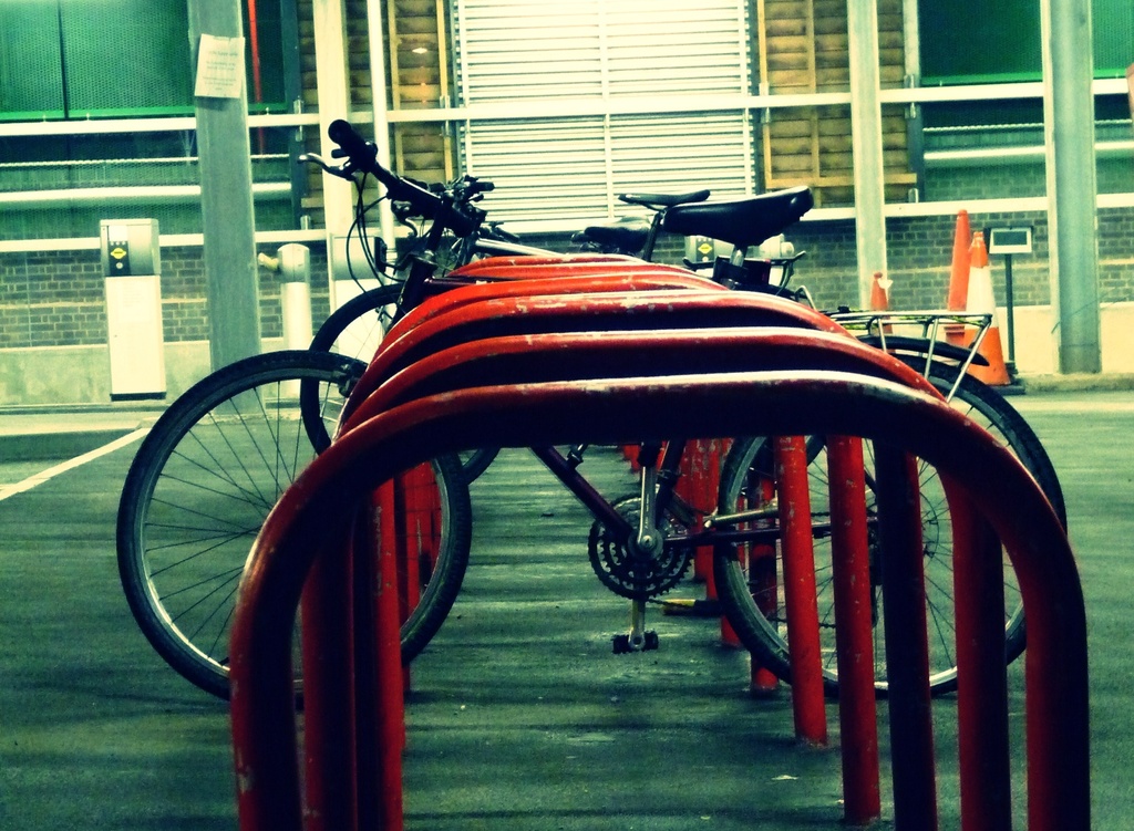 Bike rack by sabresun
