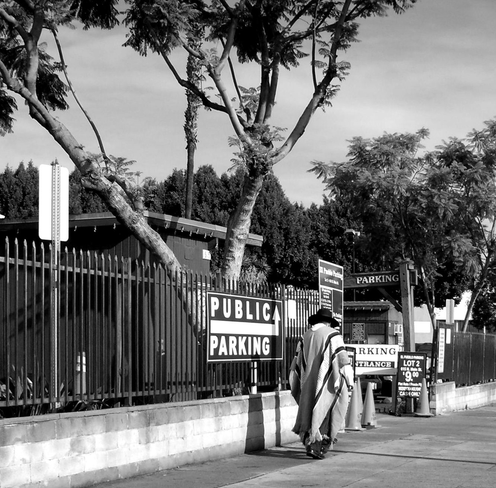 Man in a Serape by pasadenarose