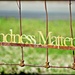 Message on a Fence by peggysirk