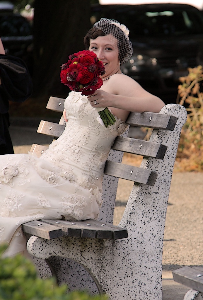 A Bride on her special day  by seattle