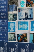 23rd Feb 2013 - Blue stamps