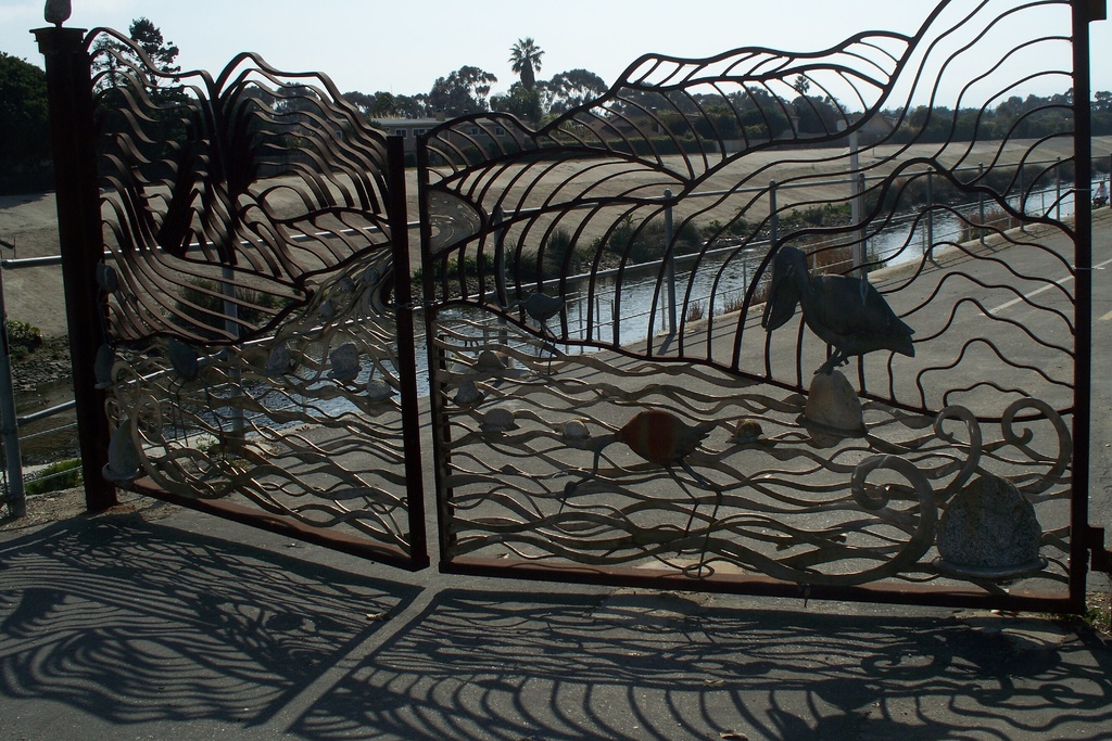 Wetlands Gate by lisasutton