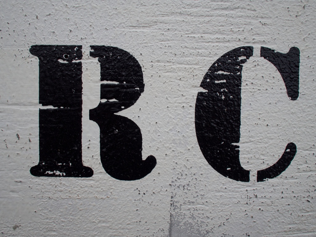 Stenciled Typography by grozanc