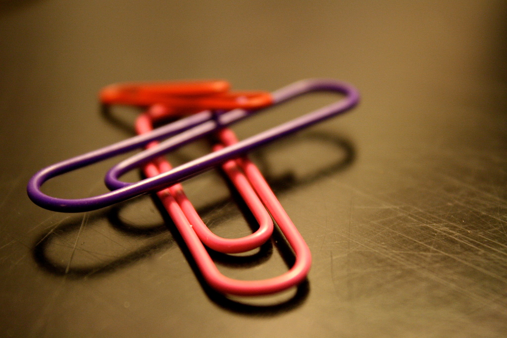 Paper Clips by fauxtography365
