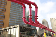 22nd Feb 2013 - alternate crazy pink pipe photo