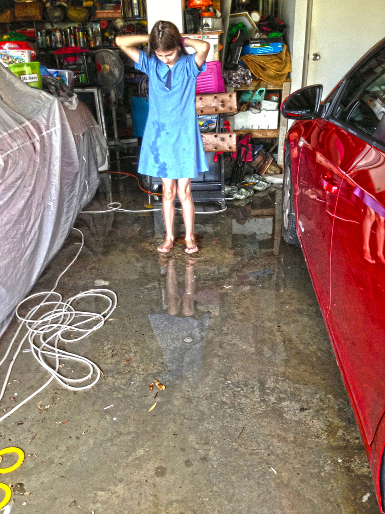 flooded garage by corymbia