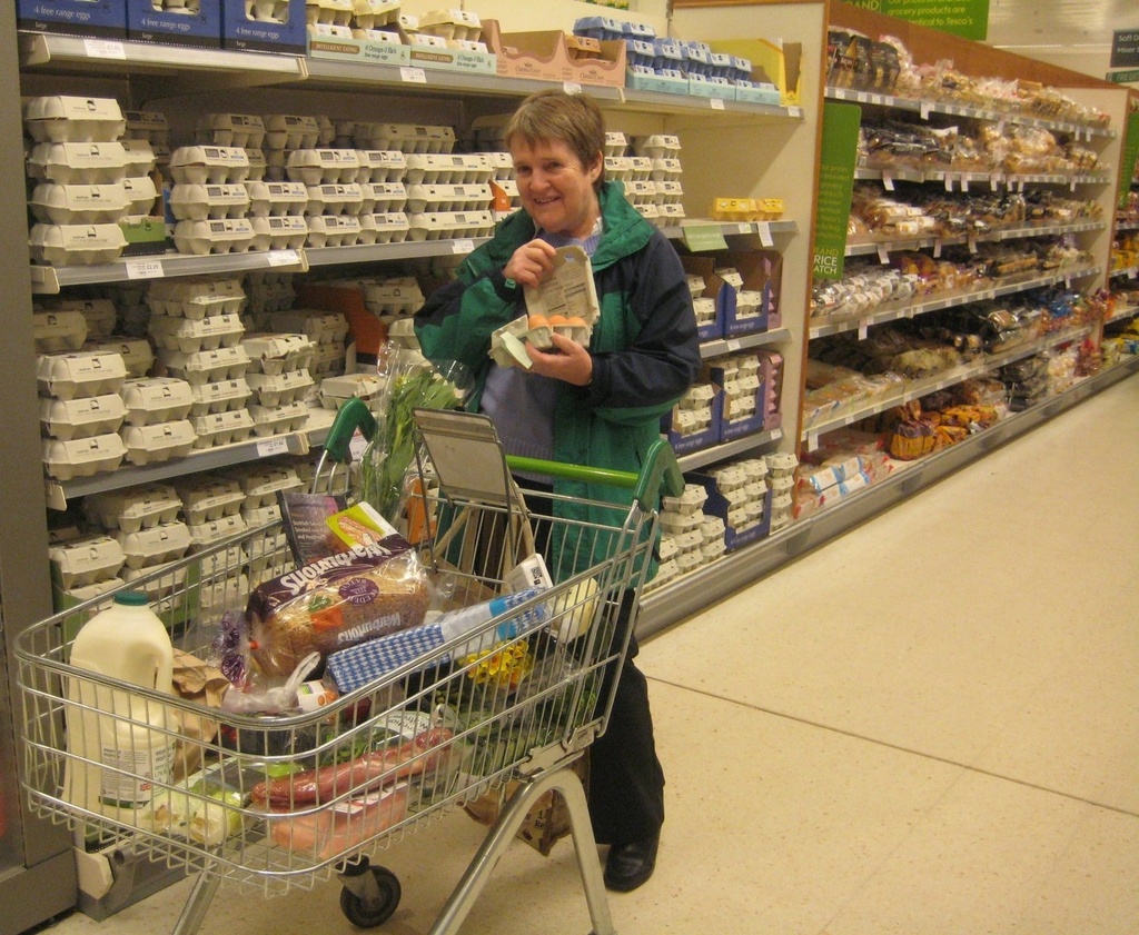 Shopping in Waitrose Newmarket  by foxes37