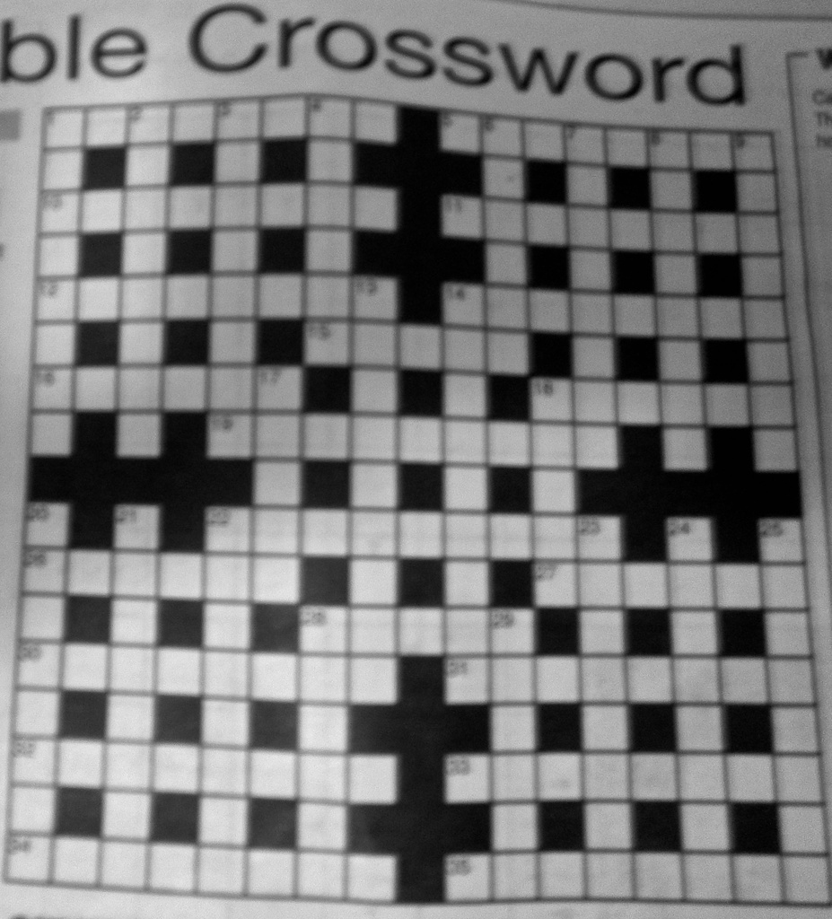 crossword by helenmoss