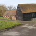 Wooden Barn by padlock