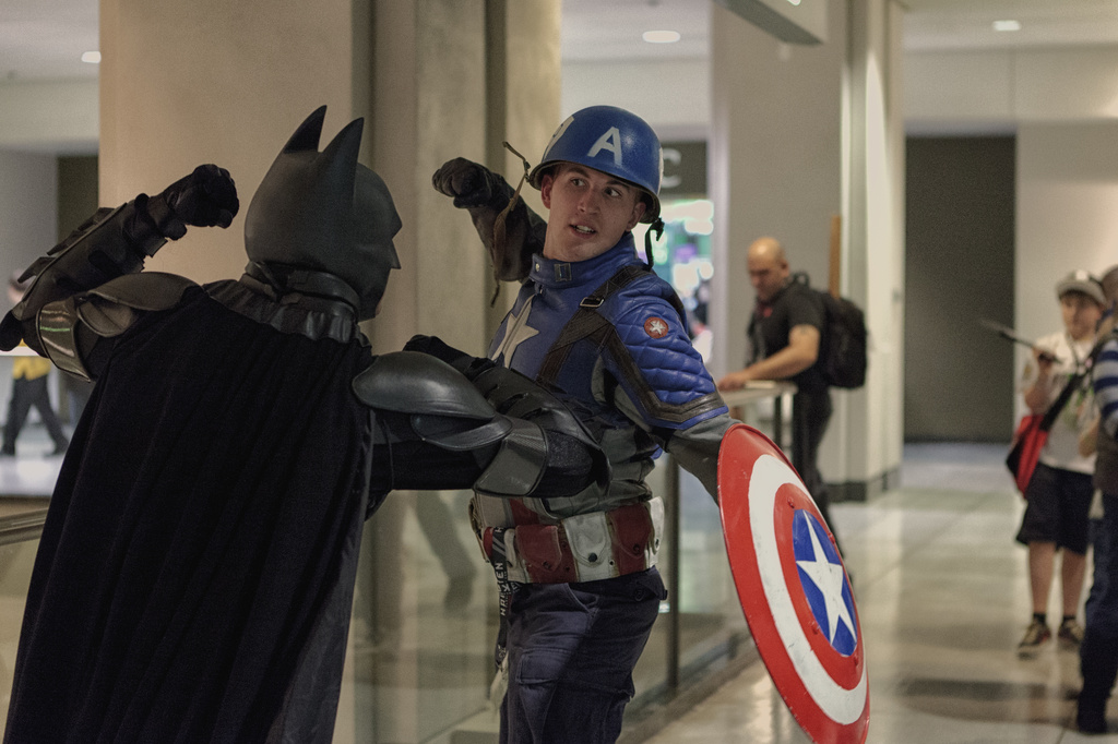 Captain America Against Batman...Who Will Win? by seattle
