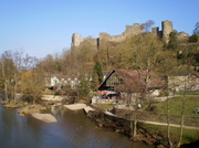 3rd Mar 2013 - A view of Ludlow castle from the Linney.....