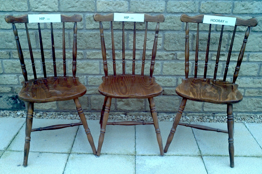 THREE CHAIRS by ladymagpie