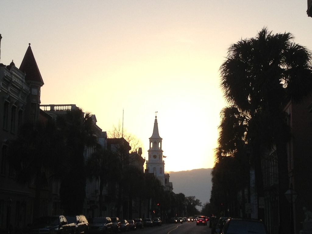 Looking down Broad Street in Charleston by congaree
