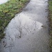Puddles - first rain for 2 weeks by jennymdennis