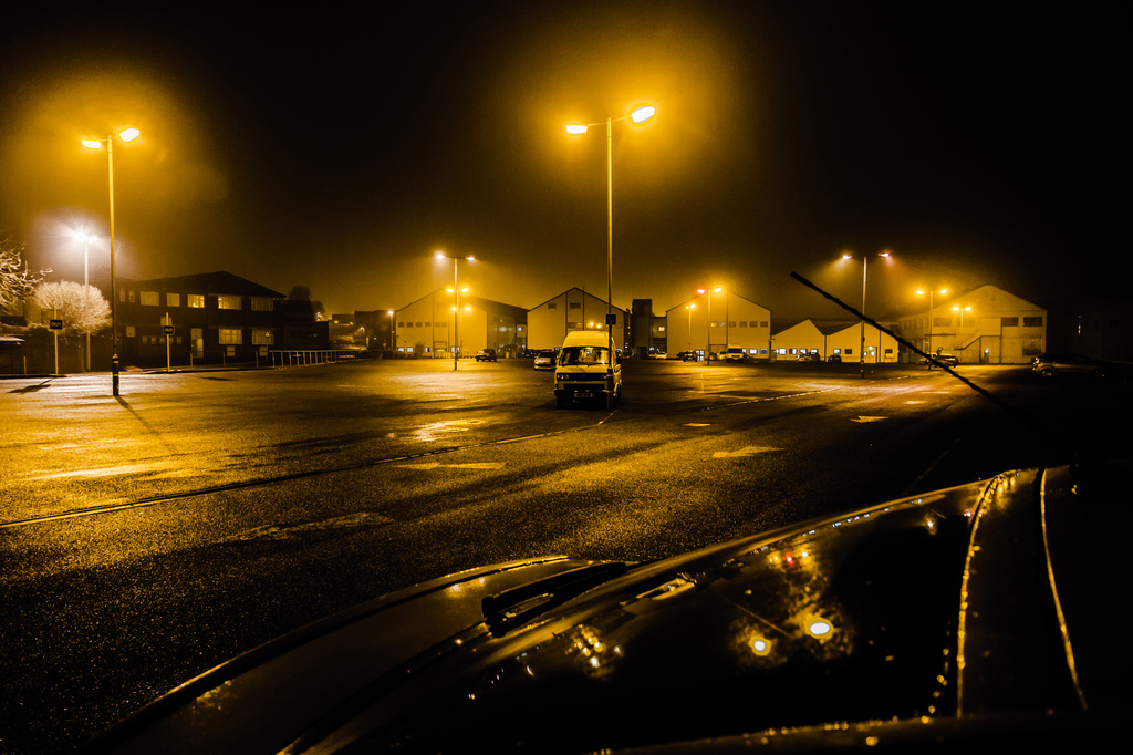 Day 67 - Wet, misty car park by snaggy