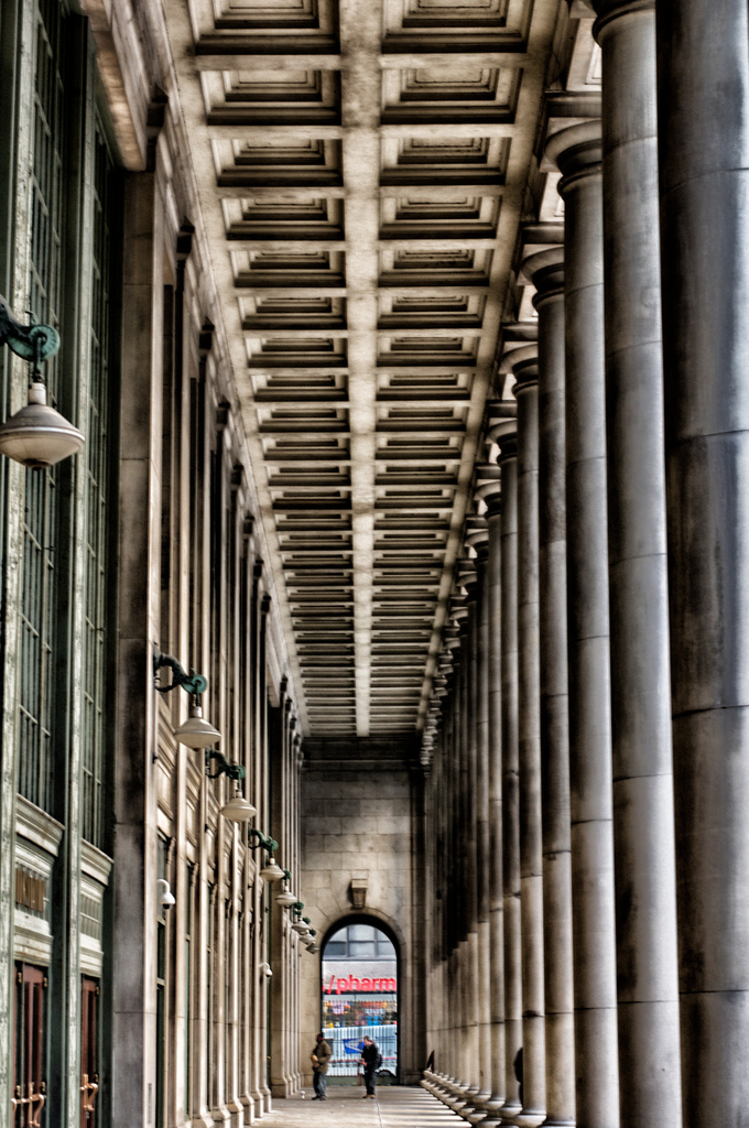 Union Station Portico by taffy