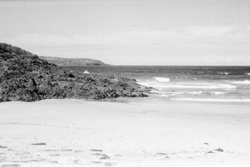 Rocks and beach by peterdegraaff