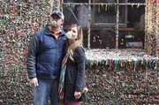 10th Mar 2013 - A Stop By The Gum Wall To See What Action Is Taking Place...