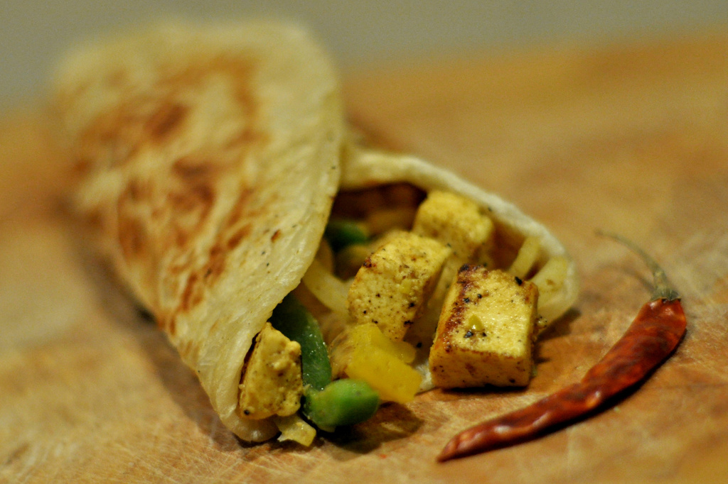 Paneer Paratha by andycoleborn
