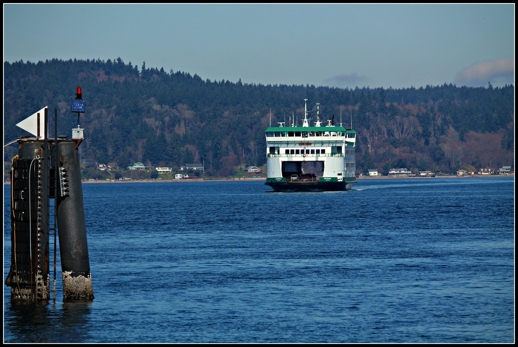 Ferry - Vashon Island to Pt Defiance by jankoos