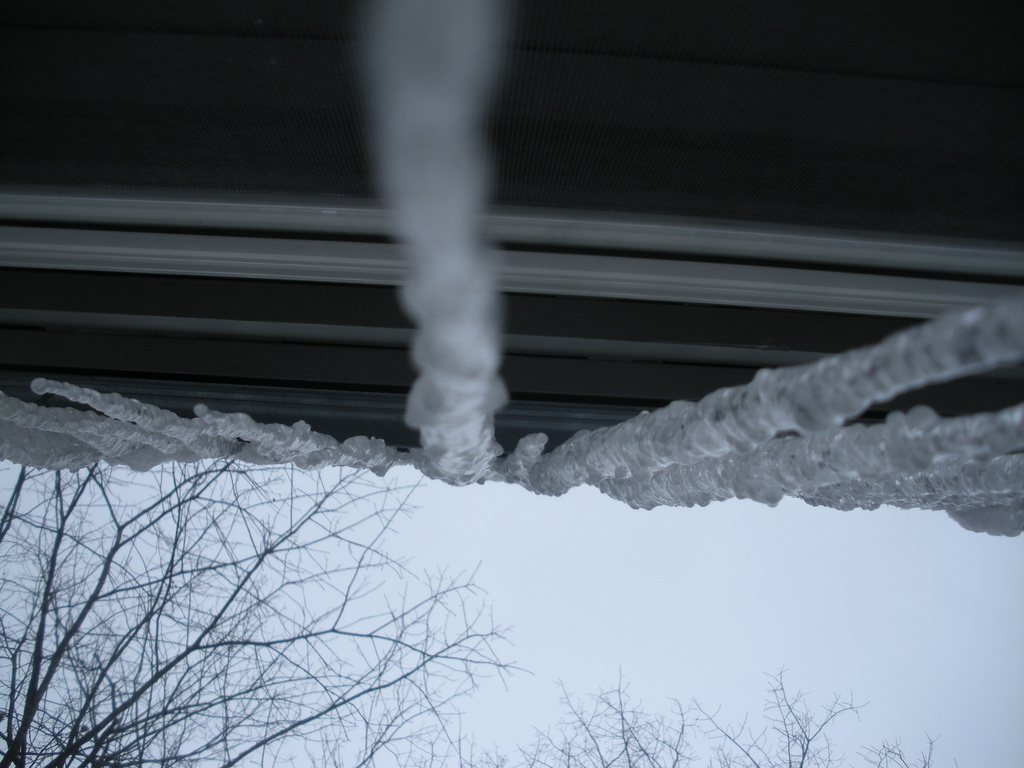 Icicles From Below by klh