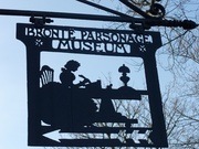 11th Mar 2013 - Bronte parsonage sign