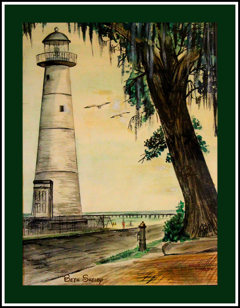 Biloxi Lighthouse by vernabeth