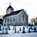 Old Church with Mysterious Grave Walker (Larger view shows Detail) by myhrhelper