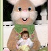 Adalyn met the Easter bunny! by mdoelger